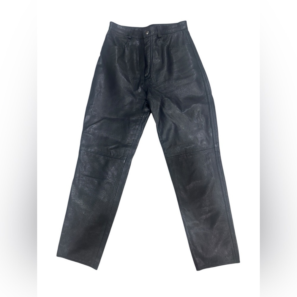 Vintage Genuine Leather Women’s Size 8 Limited Edition Straight Leg Pants